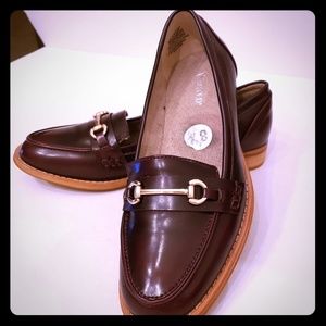 Wanted Loafers Burgundy Brown Women's 8.5